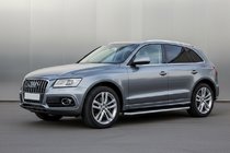 Audi Q5 2008-2017 Pedane Laterali Maydos V2 (2 pz, Alluminio e Acciaio Inox) foto 1