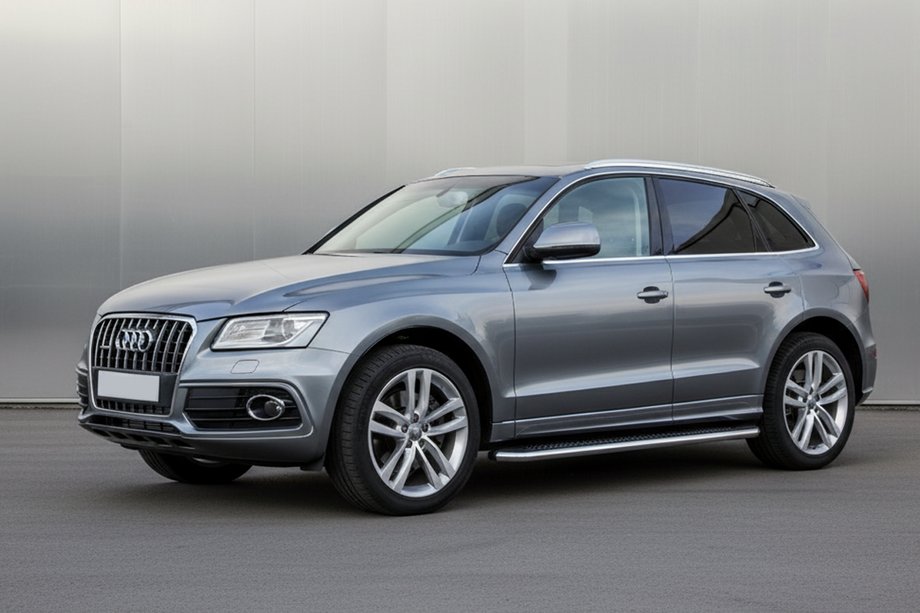 Audi Q5 2008-2017 Pedane Laterali Maydos V2 (2 pz, Alluminio e Acciaio Inox) Image