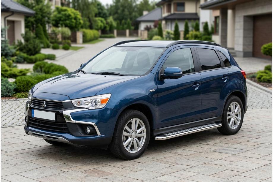 Mitsubishi ASX 2010-2023 Pedane Laterali Maydos V2 (2 pz, Alluminio e Acciaio Inox) Foto 1