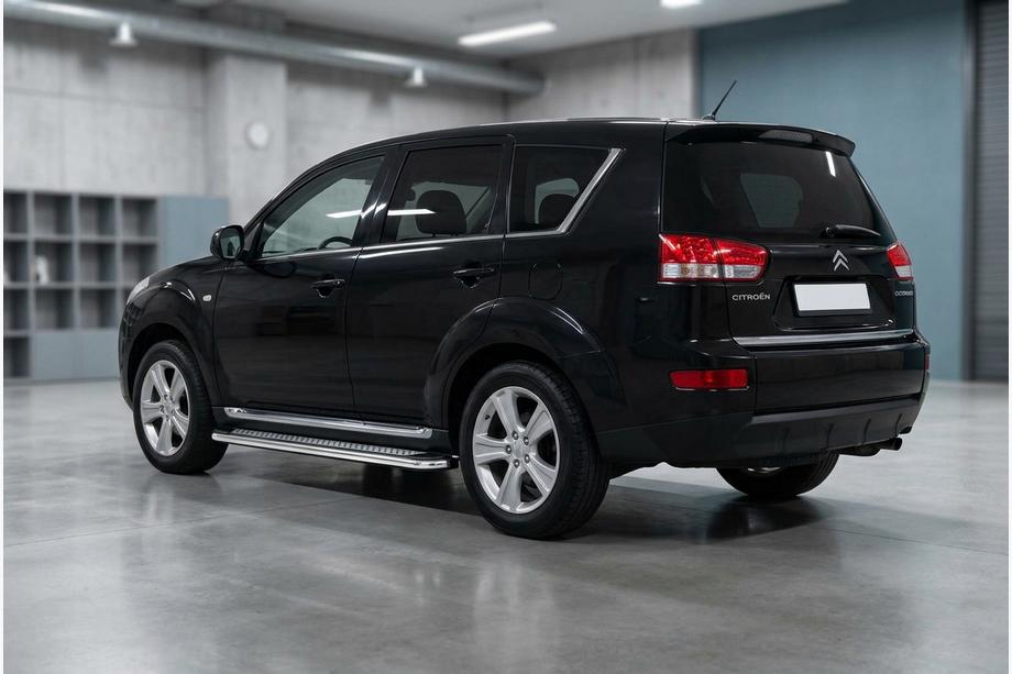 Citroen C-Crosser 2007-2013 Pedane Laterali Maydos V2 (2 pz, Alluminio e Acciaio Inox) Image