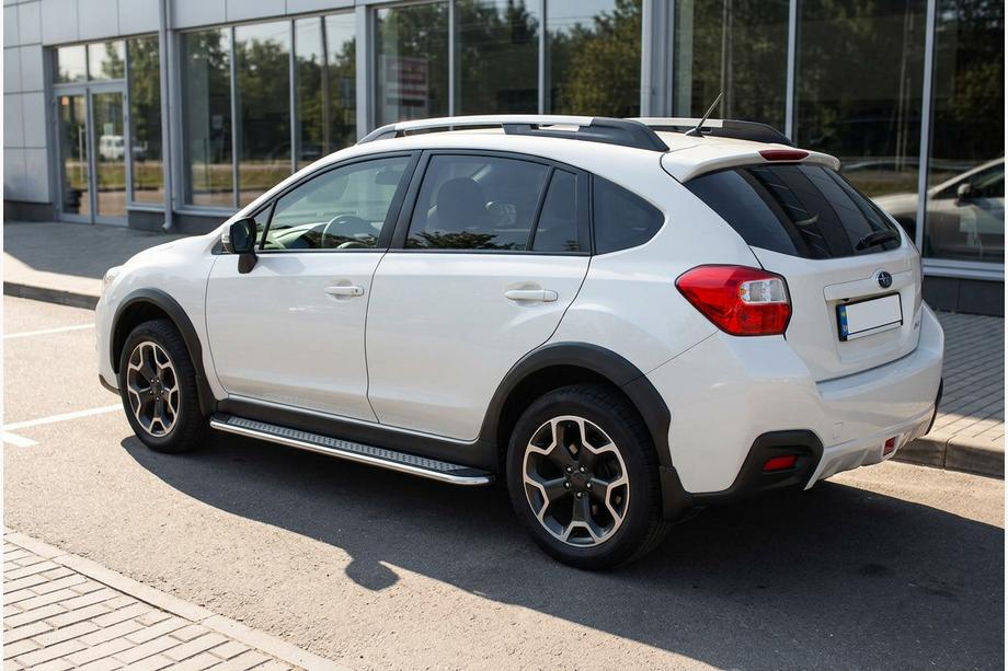 Subaru XV 2011-2017 Pedane Laterali Maydos V2 (2 pz, Alluminio e Acciaio Inox) Foto 1