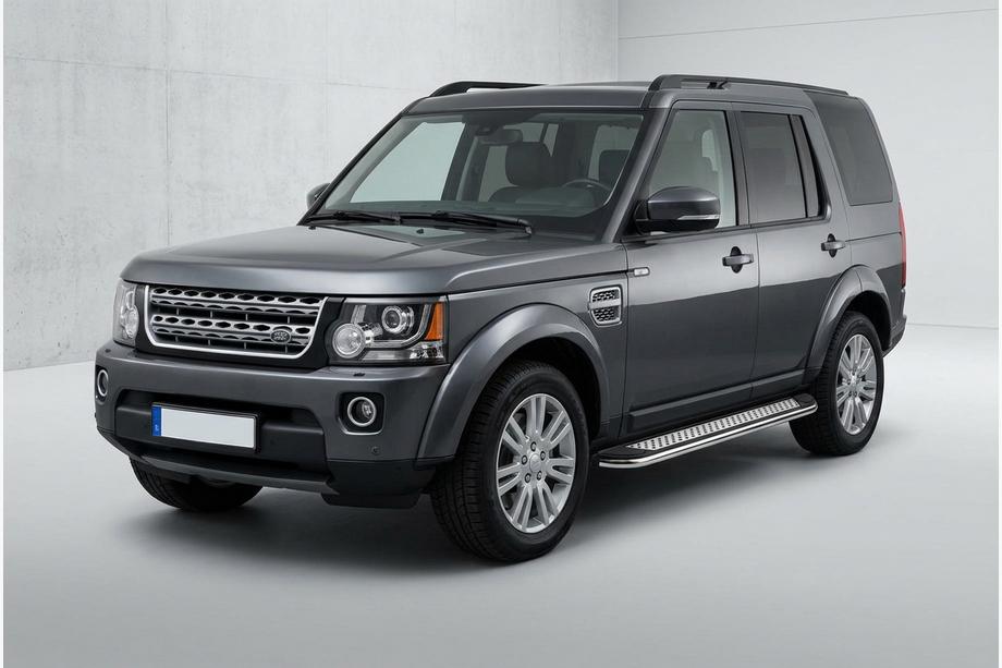 Land Rover Discovery IV 2009-2017 Pedane Laterali Maydos V2 (2 pz, Alluminio e Acciaio Inox) Foto 1