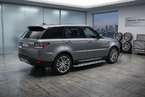 Range Rover Sport 2014-2022 Pedane Laterali Maydos V2 (2 pz, Alluminio e Acciaio Inox) foto 1