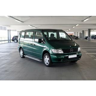 Pedane Laterali Maydos V2 (2 pz, Alluminio e Acciaio Inox) Mercedes Vito W638 1996-2003 foto 1