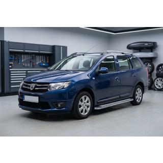 Pedane Laterali Maydos V2 (2 pz, Alluminio e Acciaio Inox) Renault Logan MCV 2013-2022 foto 1