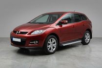 Mazda CX-7 2006-2012 Pedane Laterali Maya V2 (2 pz, Alluminio) foto 1