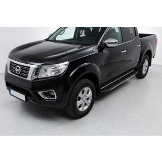 Pedane Laterali Bosphore Grey (2 pz, Alluminio) Nissan Navara/NP300 2016- foto 1