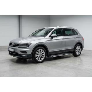 Pedane Laterali Rainbow (2 pz, Alluminio) Volkswagen Tiguan 2016-2023 foto 1