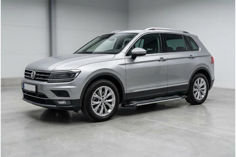 Volkswagen Tiguan 2016-2023 Pedane Laterali Rainbow (2 pz, Alluminio) Image
