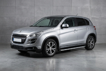 Peugeot 4008 2012-2017 Pedane laterali Fullmond (2 pz, alluminio) foto 1