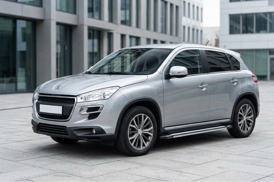 Peugeot 4008 2012-2017 Pedane Laterali Rainbow (2 pz, alluminio) Image