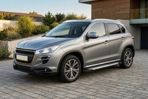 Peugeot 4008 2012-2017 Pedane Laterali Line (2 pz, Alluminio) foto 1