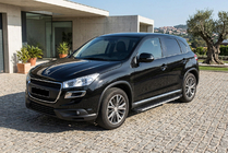 Peugeot 4008 2012-2017 Pedane Laterali Maya V1 (2 pz, Alluminio) foto 1
