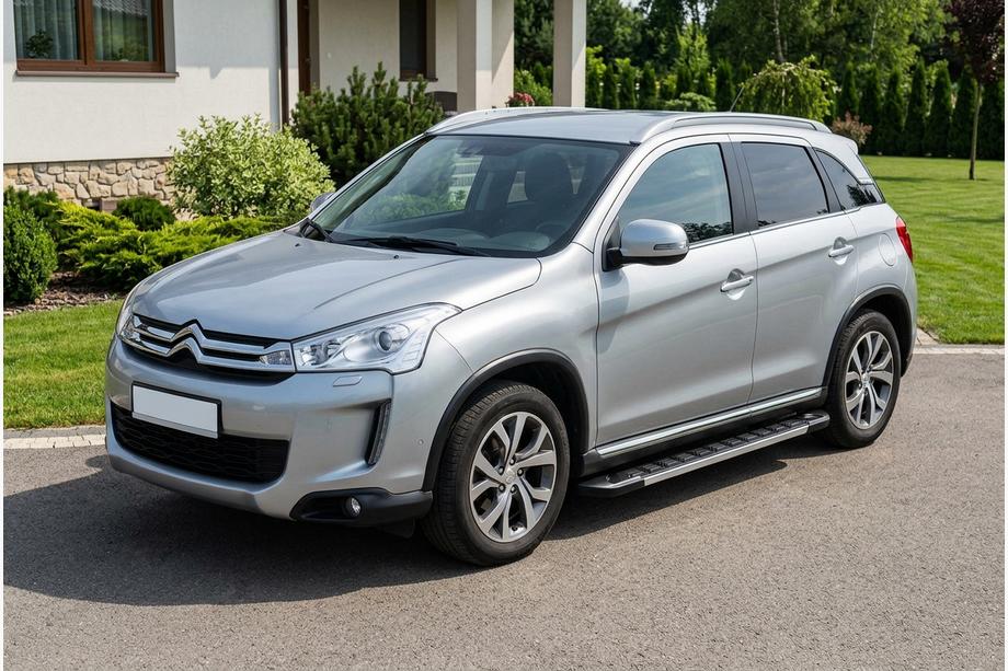 Citroen C-4 Aircross 2012-2017 Pedane Laterali RedLine V1 (2 pz, Alluminio) Foto 1