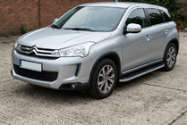 Citroen C-4 Aircross 2012-2017 Pedane Laterali Tayga (2 pz, Alluminio) foto 1