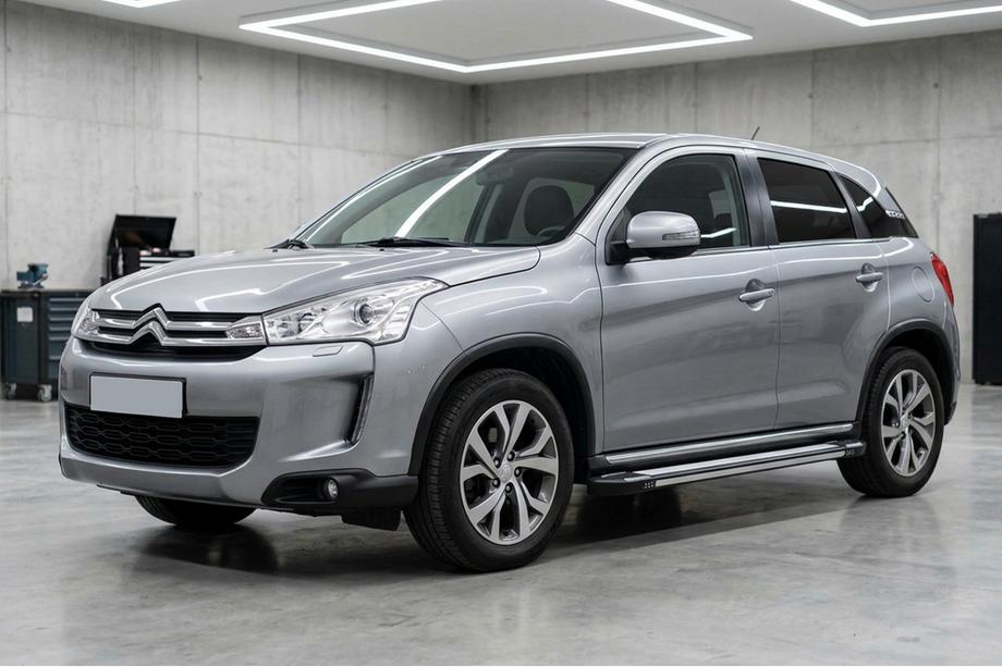 Citroen C-4 Aircross 2012-2017 Pedane Laterali Rainbow (2 pz, alluminio) Foto 1