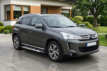 Citroen C-4 Aircross 2012-2017 Pedane Laterali Sunrise (2 pz, Alluminio) foto 1