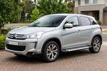 Citroen C-4 Aircross 2012-2017 Pedane Laterali Line (2 pz, Alluminio) foto 1