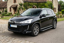 Citroen C-4 Aircross 2012-2017 Pedane Laterali Maya V1 (2 pz, Alluminio) foto 1