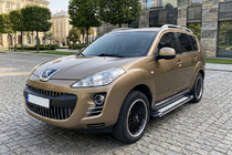 Peugeot 4007 2007-2013 Pedane Laterali Rainbow (2 pz, alluminio) foto 1