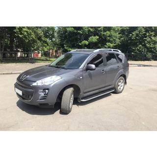 Pedane Laterali Tayga (2 pz, Alluminio) Peugeot 4007 2007-2013 foto 1