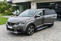 Peugeot 5008 2016-2023 Pedane laterali Allmond Grey (2 pz, alluminio) foto 1