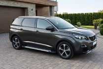 Peugeot 5008 2016-2023 Pedane Laterali Line (2 pz, Alluminio) foto 1