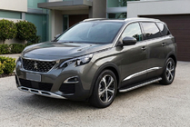 Peugeot 5008 2016-2023 Pedane Laterali Maydos V1 (2 pz, Alluminio e Acciaio Inox) foto 1