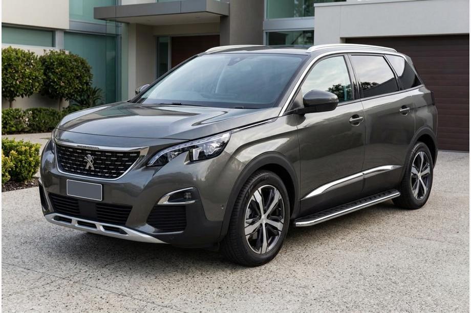 Peugeot 5008 2016-2023 Pedane Laterali Maydos V1 (2 pz, Alluminio e Acciaio Inox) Image