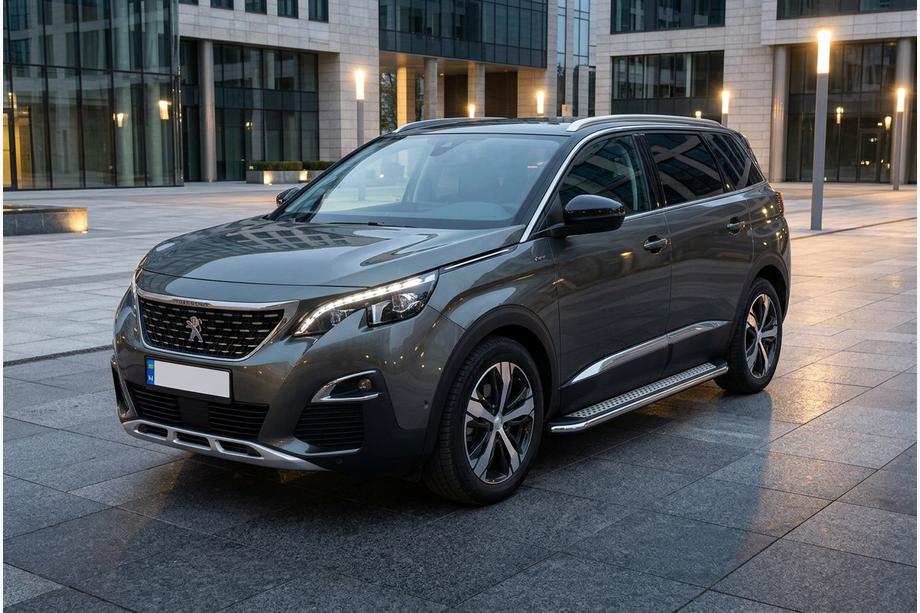 Peugeot 5008 2016-2023 Pedane Laterali Maydos V2 (2 pz, Alluminio e Acciaio Inox) Image