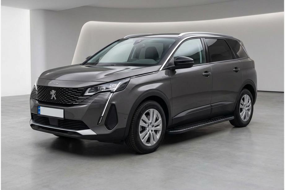 Peugeot 5008 2016-2023 Pedane Laterali Bosphorus Black (2 pz, Alluminio) Image