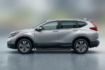 Honda CRV 2017-2022 Pedane Laterali RedLine Black (2 pz, Alluminio) foto 1