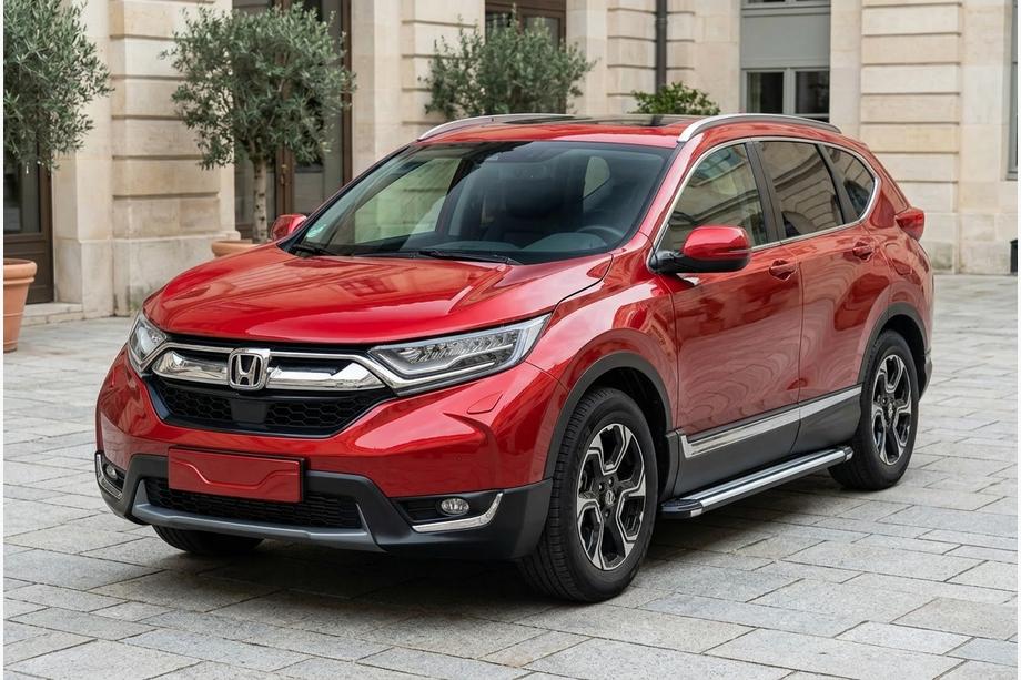 Honda CRV 2017-2022 Pedane Laterali Rainbow (2 pz, Alluminio) Image