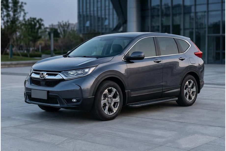 Honda CRV 2017-2022 Pedane Laterali Bosphorus Black (2 pz, Alluminio) Image