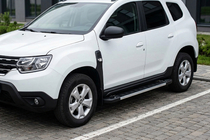 Renault Duster 2018-2024 Pedane Laterali RedLine V1 (2 pz, Alluminio) foto 1