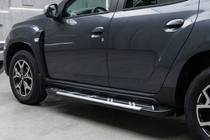 Renault Duster 2018-2024 Pedane Laterali Sunrise (2 pz, Alluminio) foto 1