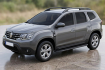 Renault Duster 2018-2024 Pedane Laterali Bosphore Black (2 pz, Alluminio) foto 1