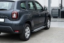 Renault Duster 2018-2024 Pedane Laterali Rainbow (2 pz, Alluminio) foto 1