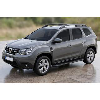 Pedane Laterali Bosphore Black (2 pz, Alluminio) Dacia Duster 2018-2024 foto 1