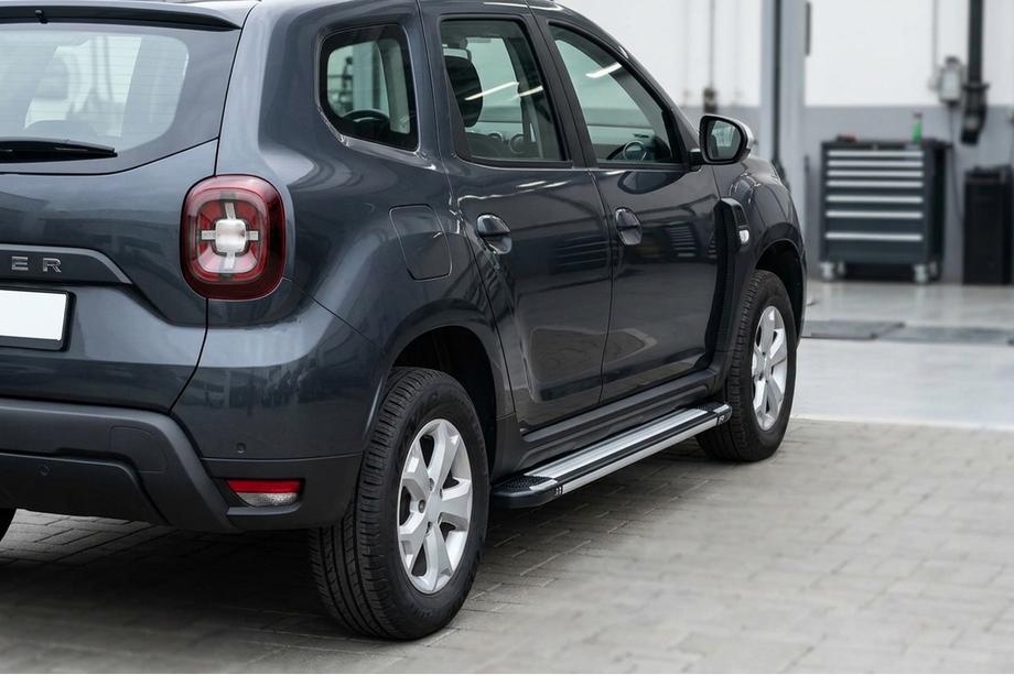 Dacia Duster 2018-2024 Pedane Laterali Rainbow (2 pz, Alluminio) Image