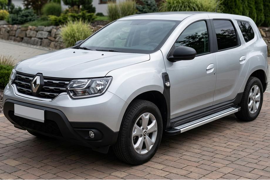 Dacia Duster 2018-2024 Pedane Laterali Maya V4 (2 pz, Alluminio) Image