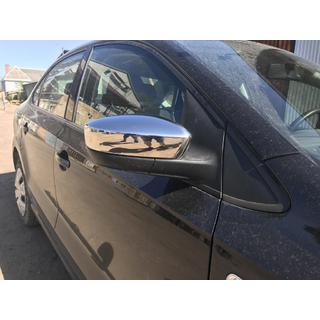 Coperture Specchietti Sedan (2 pz, Acciaio Inox) Volkswagen Polo 2010-2017 foto 4