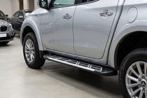 Fiat Fullback 2016- Pedane Laterali Sunrise (2 pz, Alluminio) foto 1
