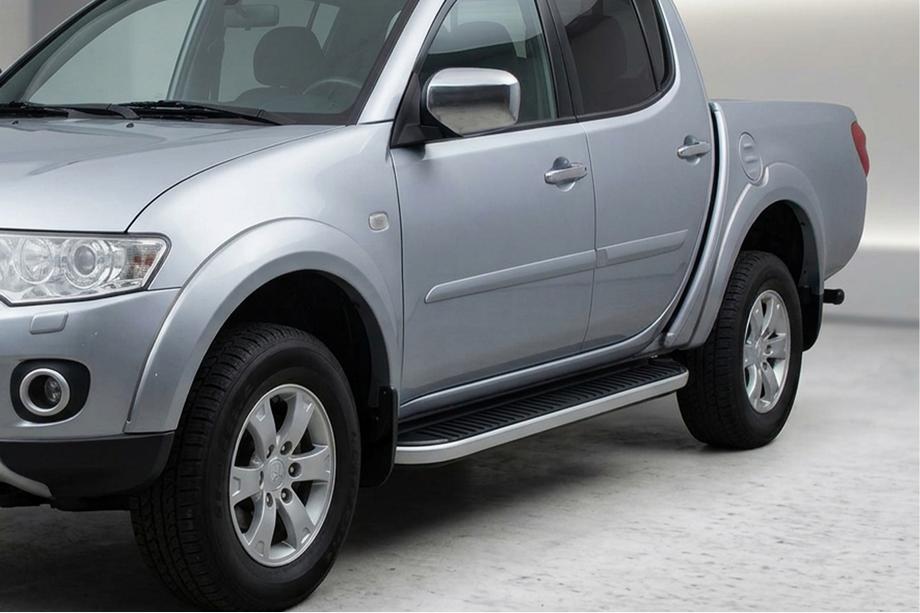 Fiat Fullback 2016- Pedane Laterali Tayga (2 pz, Alluminio) Image