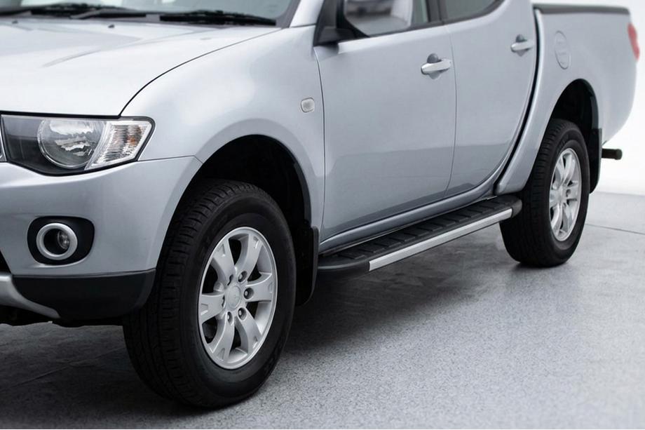 Fiat Fullback 2016- Pedane Laterali Duru (2 pz, Alluminio) Image
