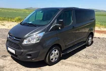 Ford Custom 2013-2022 Pedane laterali Bosphorus Grey (2 pz, alluminio) foto 2