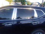 Nissan X-trail T32/Rogue 2014-2021 Coperture montanti cromate (acciaio inox) foto 3