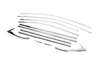 Skoda Superb 2015-2024 Cornice completa finestrini in acciaio inox foto 5