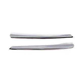 Coperture griglia cromate (2017-2019, acciaio inox) Toyota Corolla 2013-2019 foto 4
