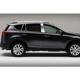 Modanature Montanti Porta in Acciaio Inox (8 pz) Toyota Rav 4 2013-2018 foto 1